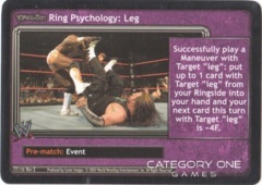 Ring Psychology: Leg